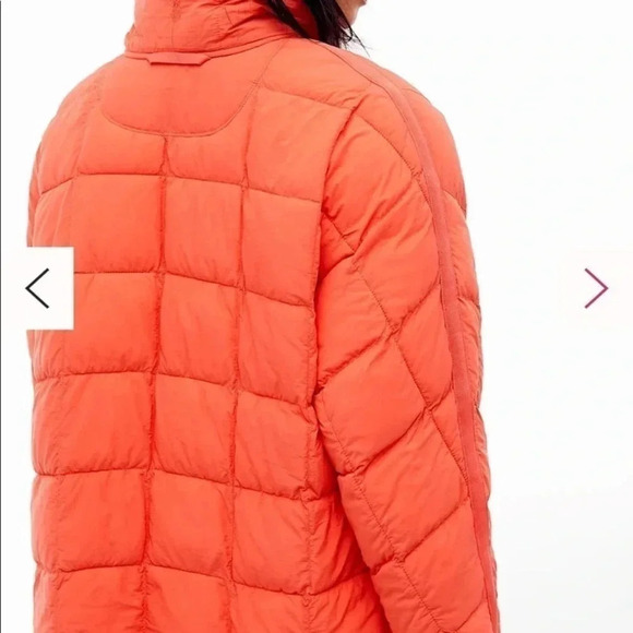NWT Free People Pippa Packable Puffer Jacket FP Movement Orange Large - Picture 6 of 13